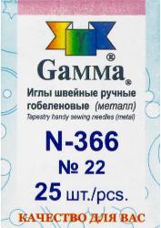 картинка Иглы гобеленовые N-366"GAMMA" №22, шт от магазина Товары для рукоделия