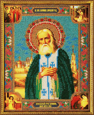 картинка 173-В "Серафим Саровский" от магазина Товары для рукоделия