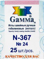 картинка Иглы гобеленовые N-367"GAMMA" №24, шт от магазина Товары для рукоделия