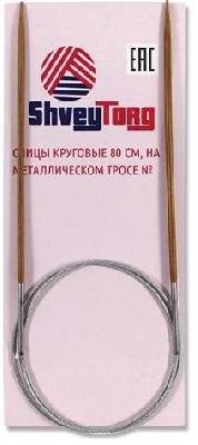 картинка Спицы на тросике деревянные 80 см круговые от магазина Товары для рукоделия