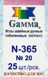 картинка Иглы гобеленовые N-365"GAMMA" №20, шт от магазина Товары для рукоделия