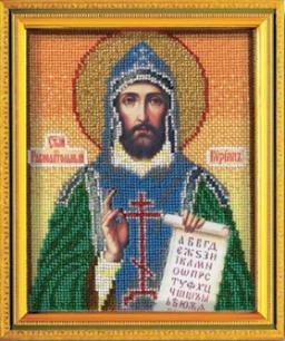 картинка 339-В "Св. Равноап. Кирилл" (ювелирный бисер) от магазина Товары для рукоделия