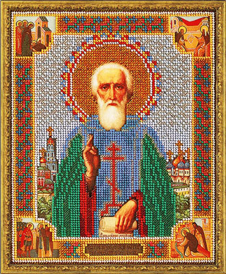 картинка 182-В "Прп.Сергий Радонежский" от магазина Товары для рукоделия