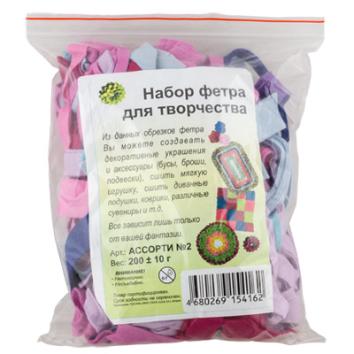 картинка Фетр набор для творчества 200 г. от магазина Товары для рукоделия